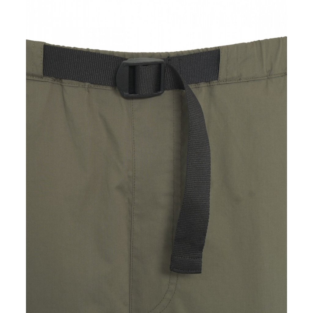 Pantaloni wide leg con cintura verde