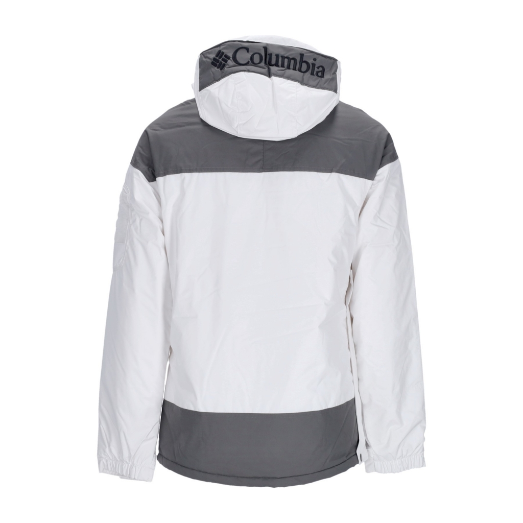 giaccone infilabile uomo challenger pullover WHITE/CITY GREY