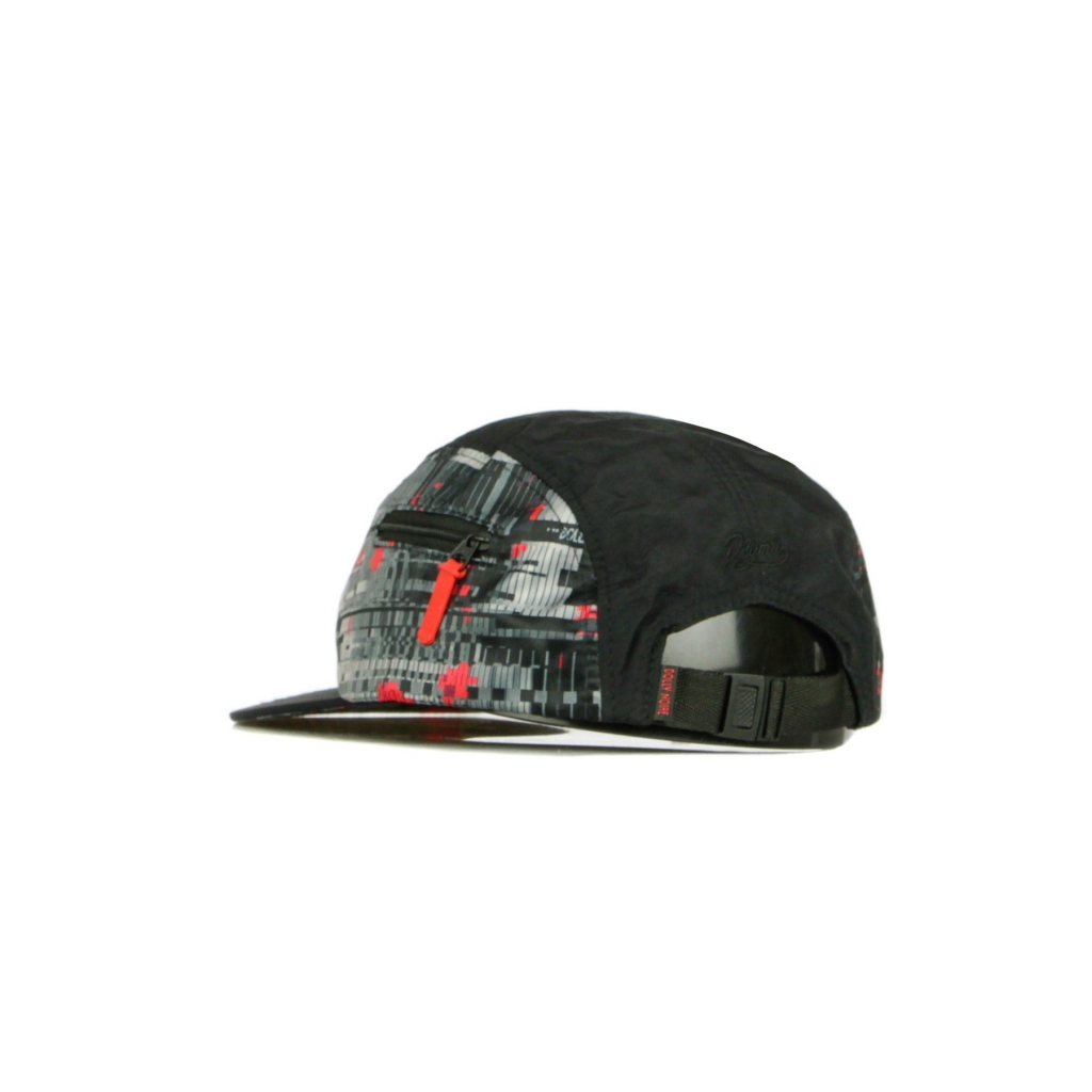 cappellino visiera piatta uomo black  glitch BLACK/GLITCH CAMO