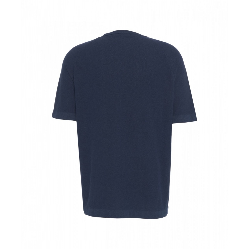 T-shirt in spugna blu scuro