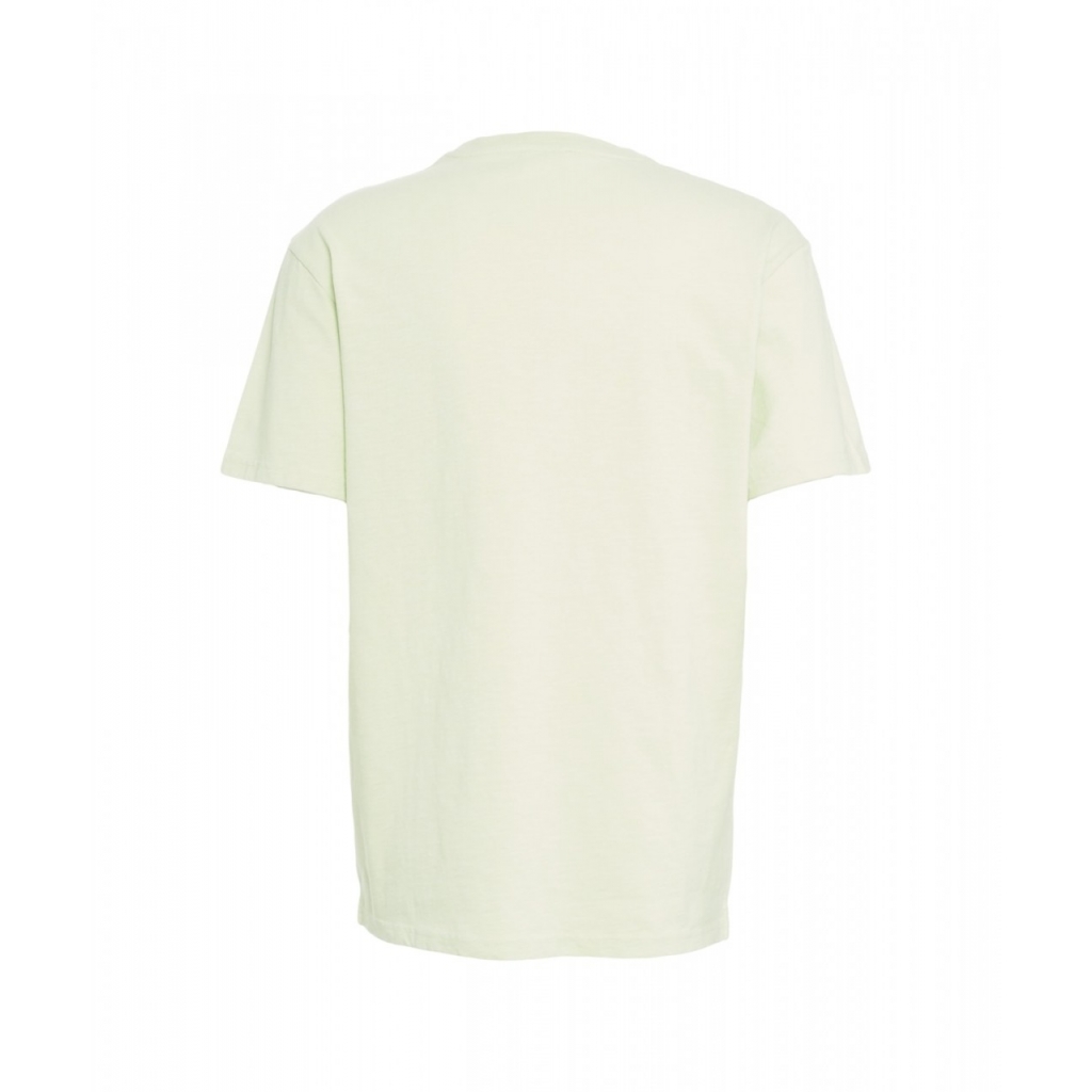 T-shirt in cotone biologico verde chiaro