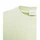 T-shirt in cotone biologico verde chiaro