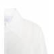 Camicia trasparente bianco