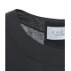 Blusa in cotone nero