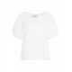 Blusa in cotone bianco