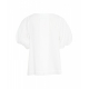 Blusa in cotone bianco