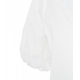 Blusa in cotone bianco