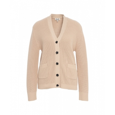 Cardigan con applicazioni Ciara beige