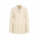 Blazer monopetto Fiona beige