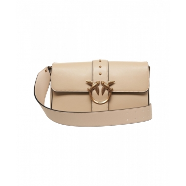 Borsa a tracolla Love One Classic beige