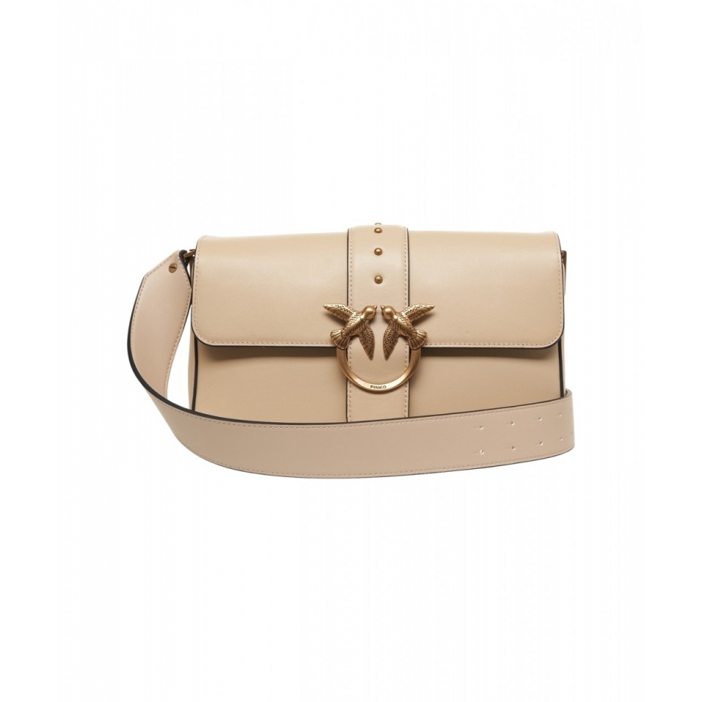 Borsa a tracolla Love One Classic beige