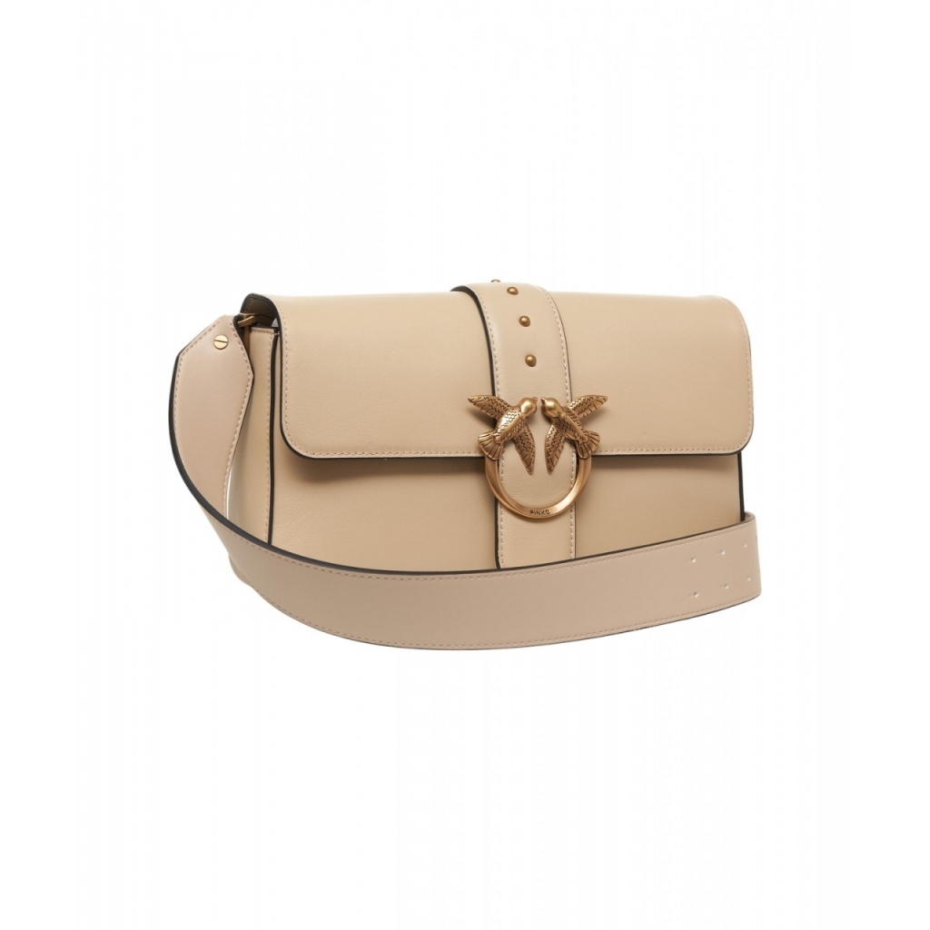 Borsa a tracolla Love One Classic beige