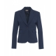 Blazer aderente blu scuro