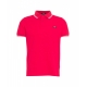 Polo con dettaglio logo rosso