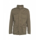 Field jacket cappuccio alla scomparsa oliva