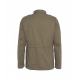 Field jacket cappuccio alla scomparsa oliva