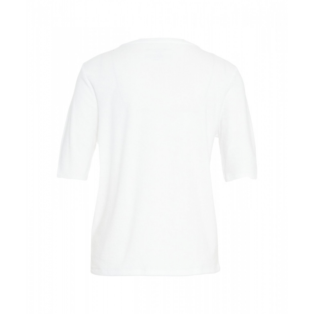 T-shirt in spugna bianco