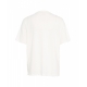 T-shirt in misto lyocell bianco