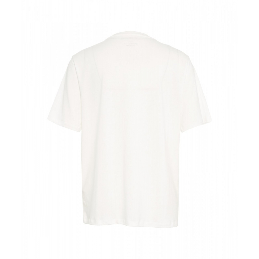 T-shirt in misto lyocell bianco