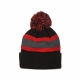 cappello pom pom uomo nhl breakaway cuff knit chibla BLACK