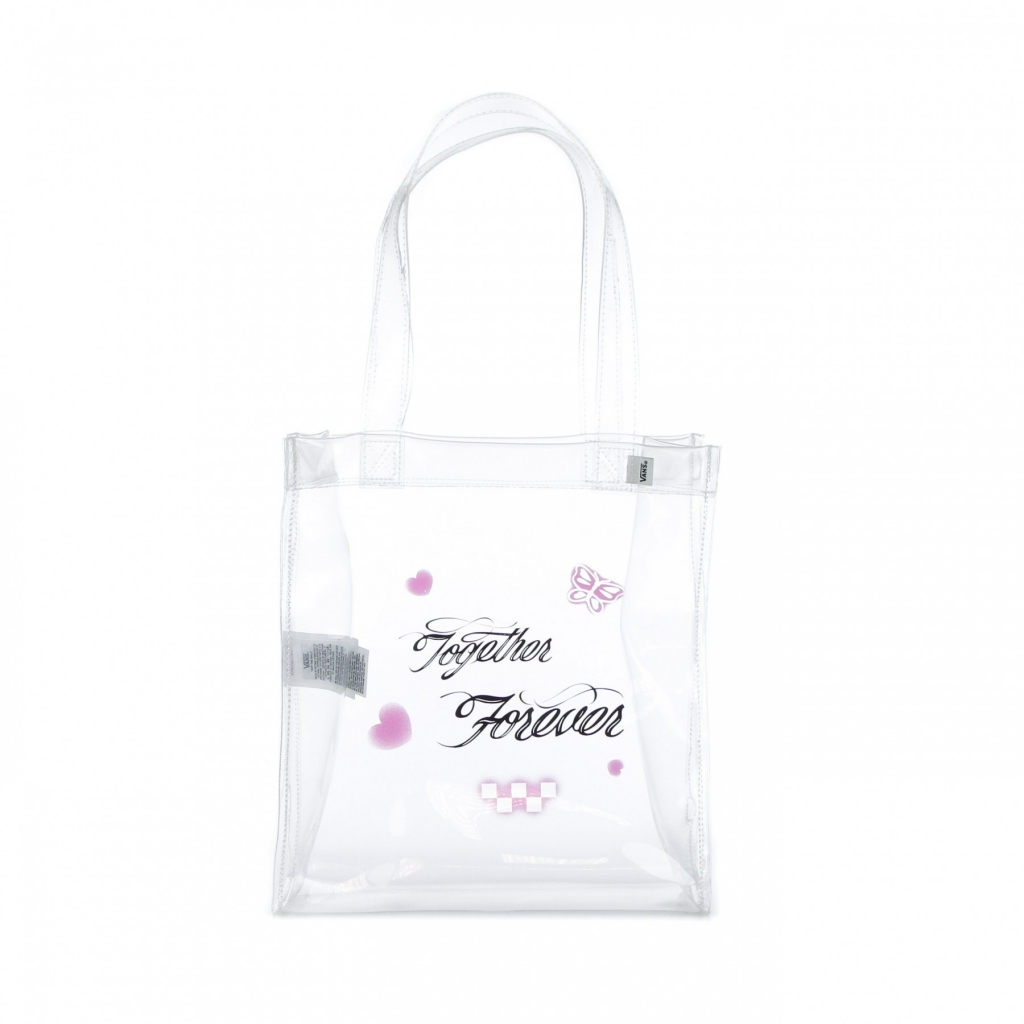 borsetta donna together forever mini tote CLEAR