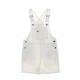 salopette donna duck canvas bib short STONE WASHED CLOUD