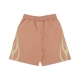 pantalone corto tuta uomo flames shorts TERRACOTTA/OFF WHITE