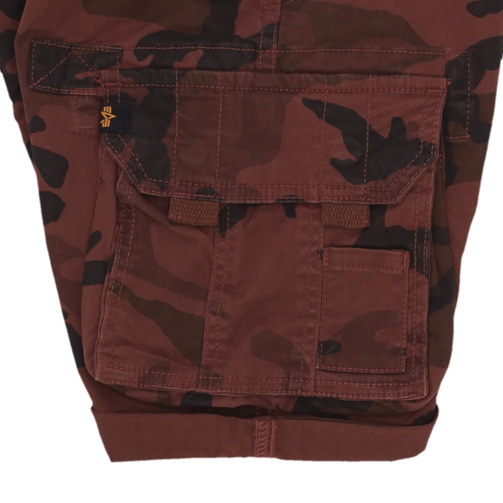 pantalone corto uomo crew short camo BURNED CAMO