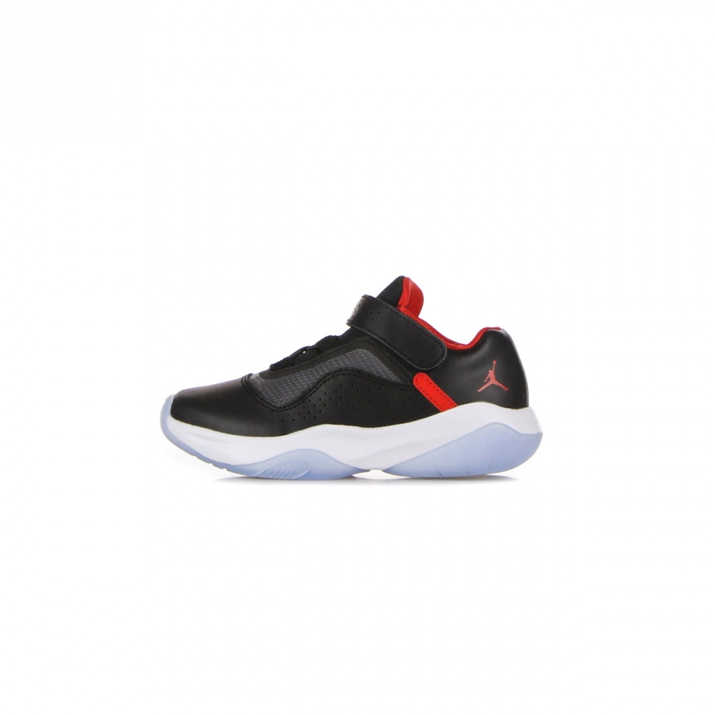 scarpa basket bambino jordan 11 comfort low ps BLACK/UNIVERSITY RED/WHITE