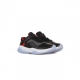 scarpa basket bambino jordan 11 comfort low ps BLACK/UNIVERSITY RED/WHITE