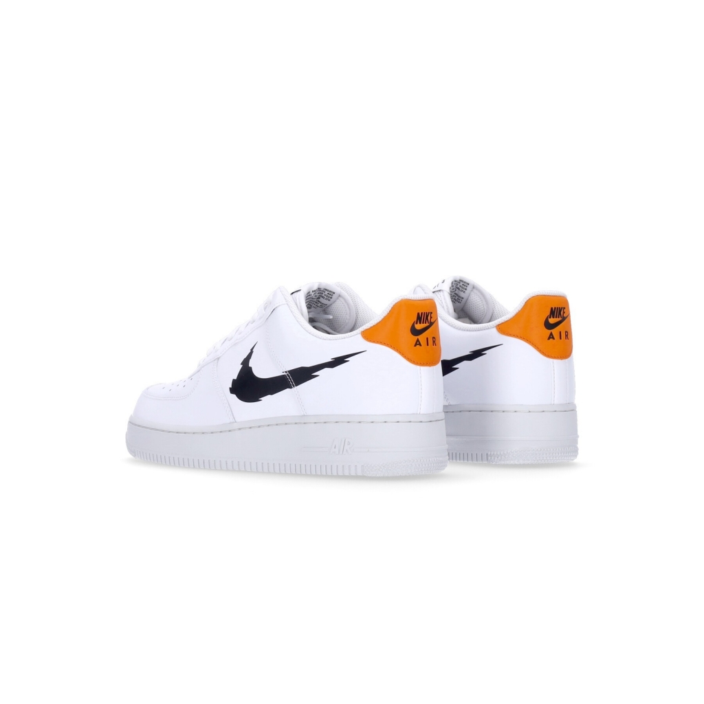 scarpa bassa uomo air force 1 07 WHITE/BLACK/SUMMIT WHITE/MAGMA ORANGE