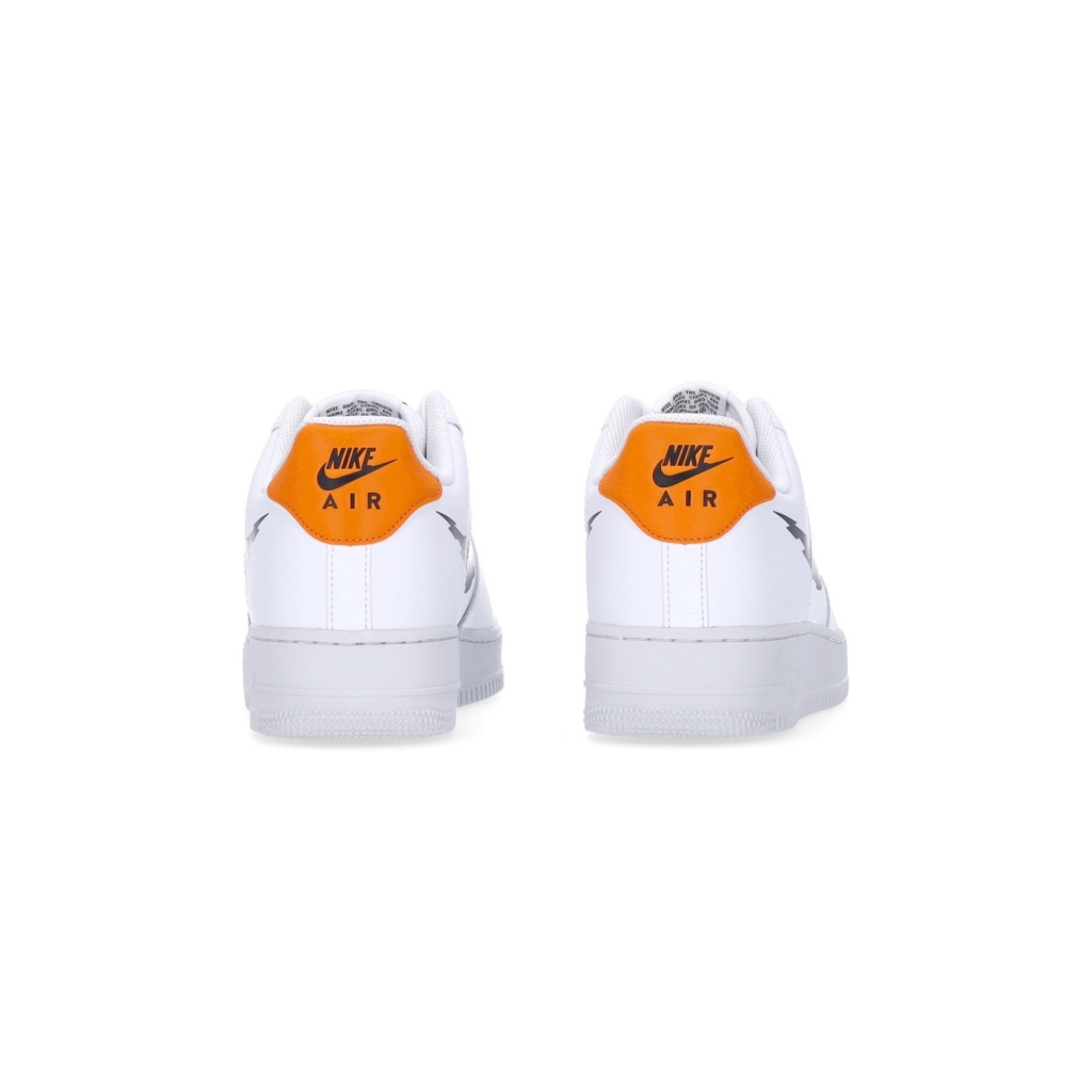 scarpa bassa uomo air force 1 07 WHITE/BLACK/SUMMIT WHITE/MAGMA ORANGE