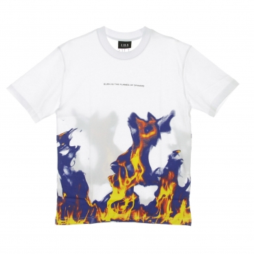 maglietta uomo multi flames WHITE