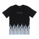 maglietta uomo new flames tee BLACK