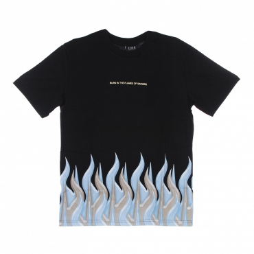 maglietta uomo new flames tee BLACK