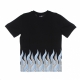 maglietta uomo new flames tee BLACK