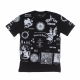 maglietta uomo solid manifesto tee BLACK