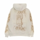 felpa leggera cappuccio uomo respect your demon hoodie NATURAL