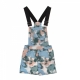 salopette donna dungarees all over print WATER PRINT