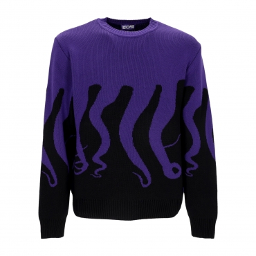 maglione uomo original jumper BLACK/PURPLE