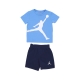 set t-shirt+short bambino jumbo jumpman short set MIDNIGHT NAVY