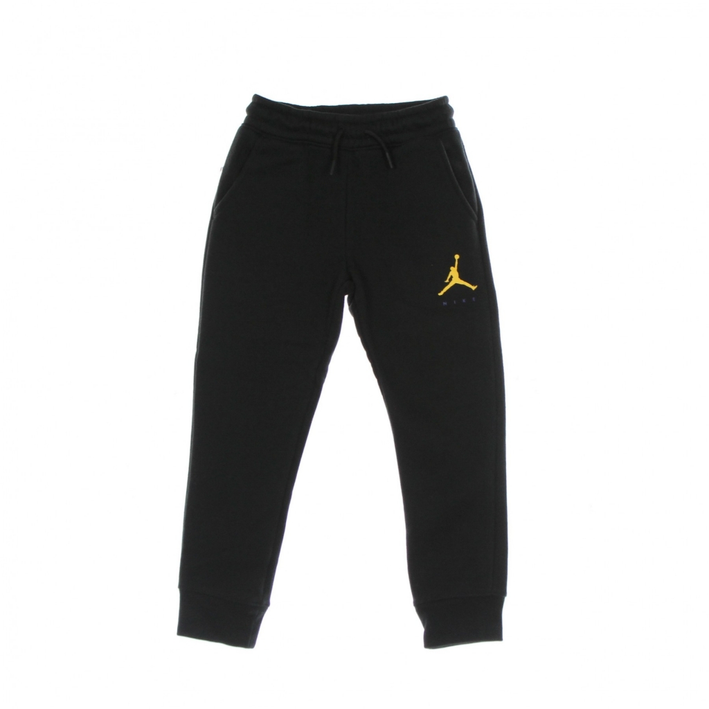 pantalone tuta felpato bambino jumpman by nike pant BLACK