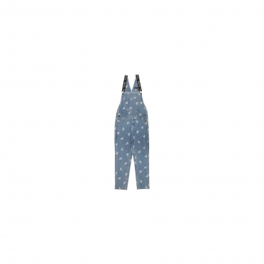 salopette uomo dance party denim overalls MEDIUM WASH