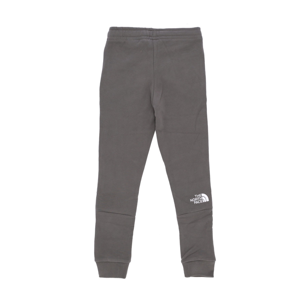 pantalone tuta felpato uomo teen slim fit jogger TAUPE GREEN