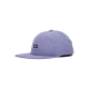 cappellino visiera piatta uomo lower case tech 6 panel strapback LAVENDER