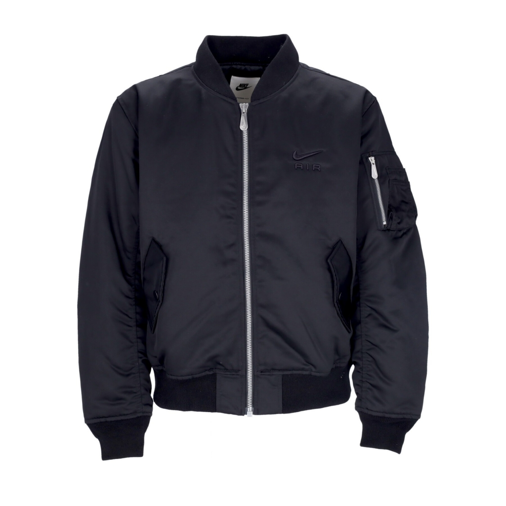 giubbotto bomber uomo air bomber jacket BLACK/BLACK