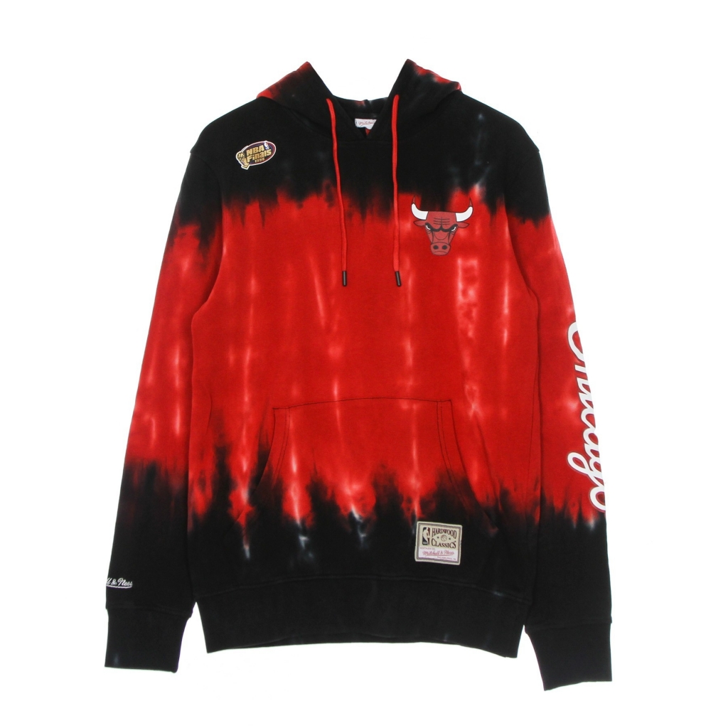 felpa leggera cappuccio uomo nba tie-dye hoodie hardwood classics chibul ORIGINAL TEAM COLORS