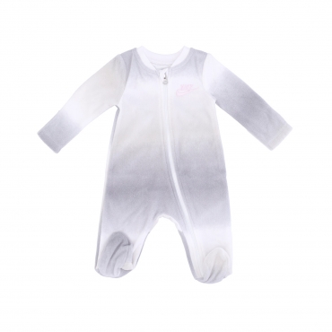 tuta intera neonato printed club footed coverall SMOKE GREY