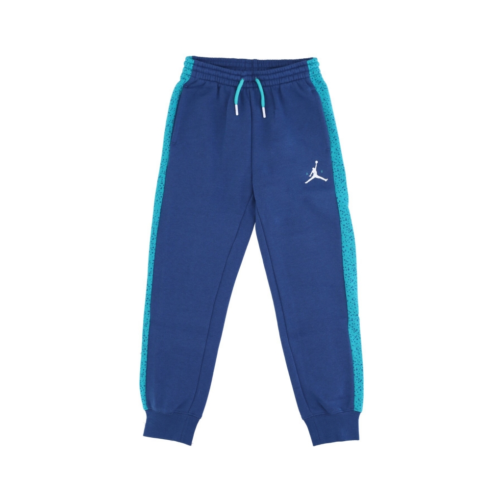 pantalone tuta felpato ragazzo air speckle fleece pant FRENCH BLUE