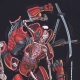 maglietta uomo deadpool tee x marvel x nychos BLACK